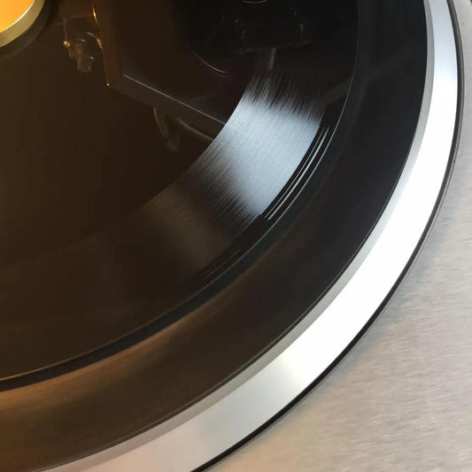 Groove spacing on a fixed-pitch system, such as the Vinyl Recorder