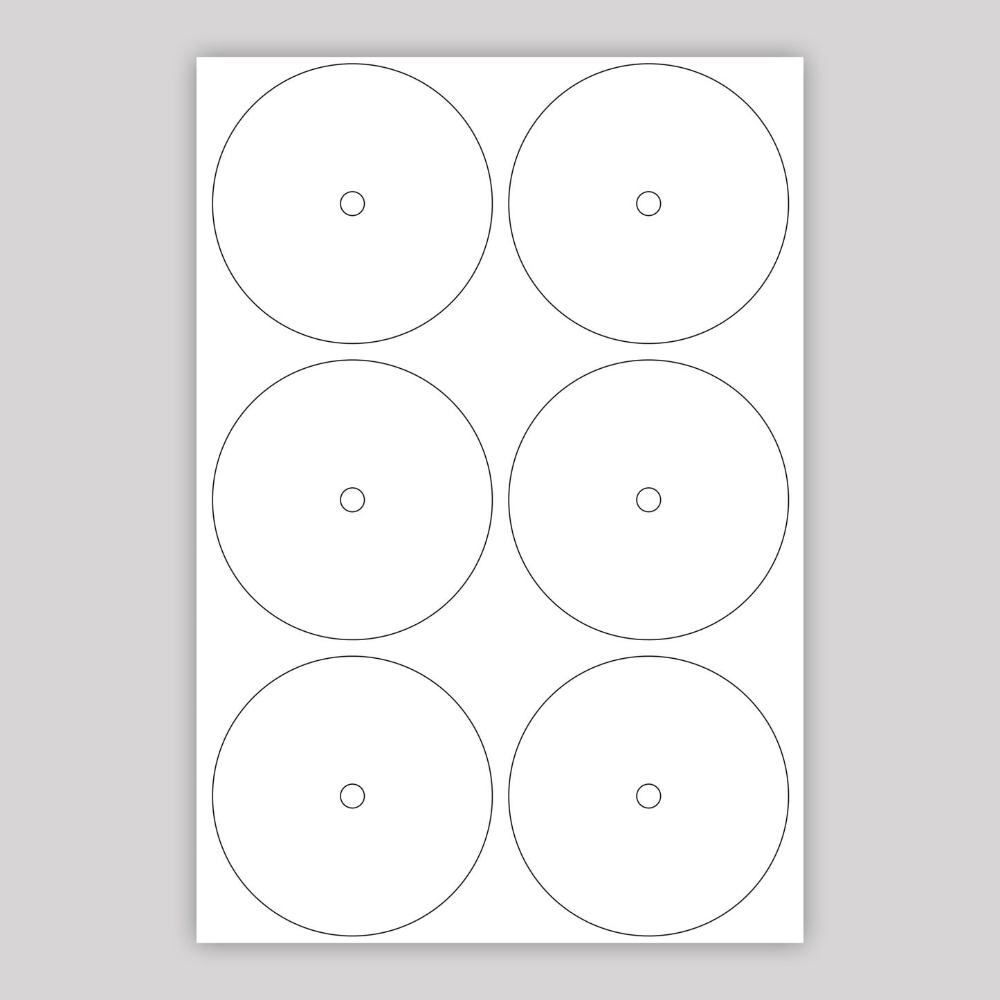 White Centre Labels