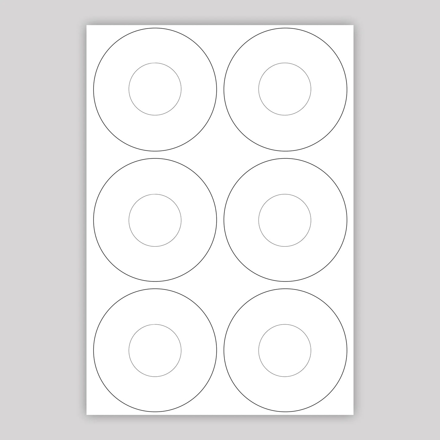 Big Hole Centre Labels