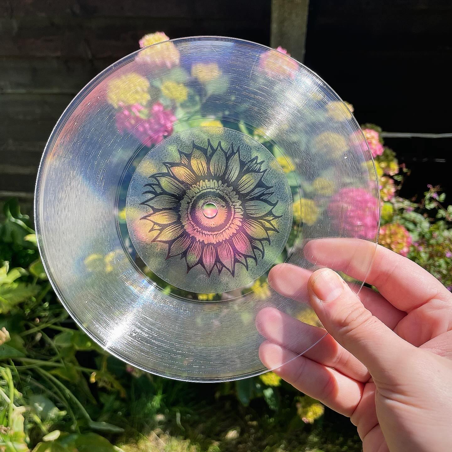 Printed Transparent Centre Labels