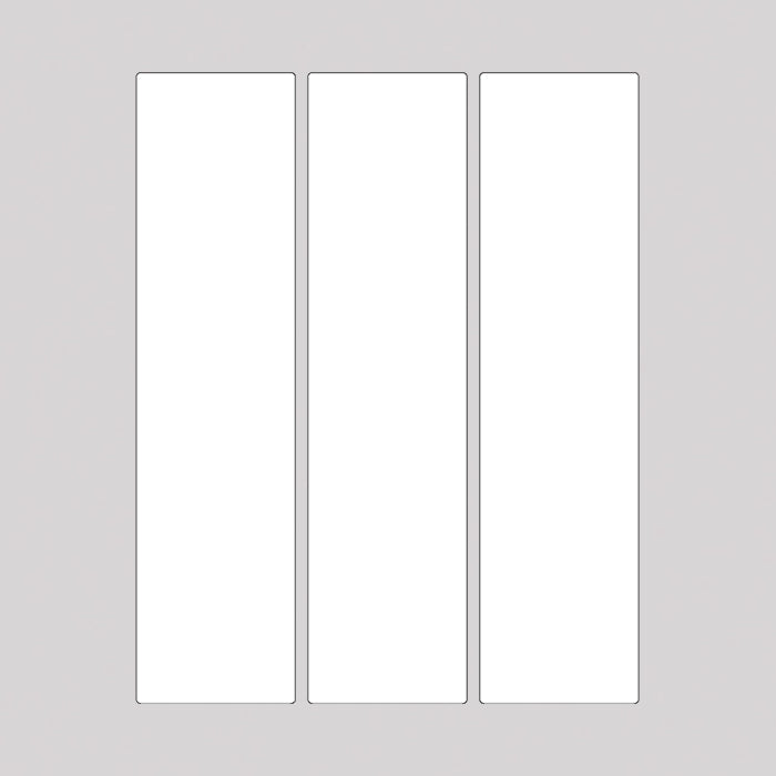 Outer Sleeve Strip Labels