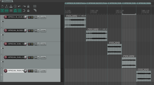 Custom Actions for Cutting in Reaper