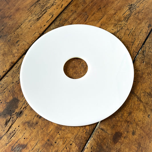 Big Hole White Blanks (7”)